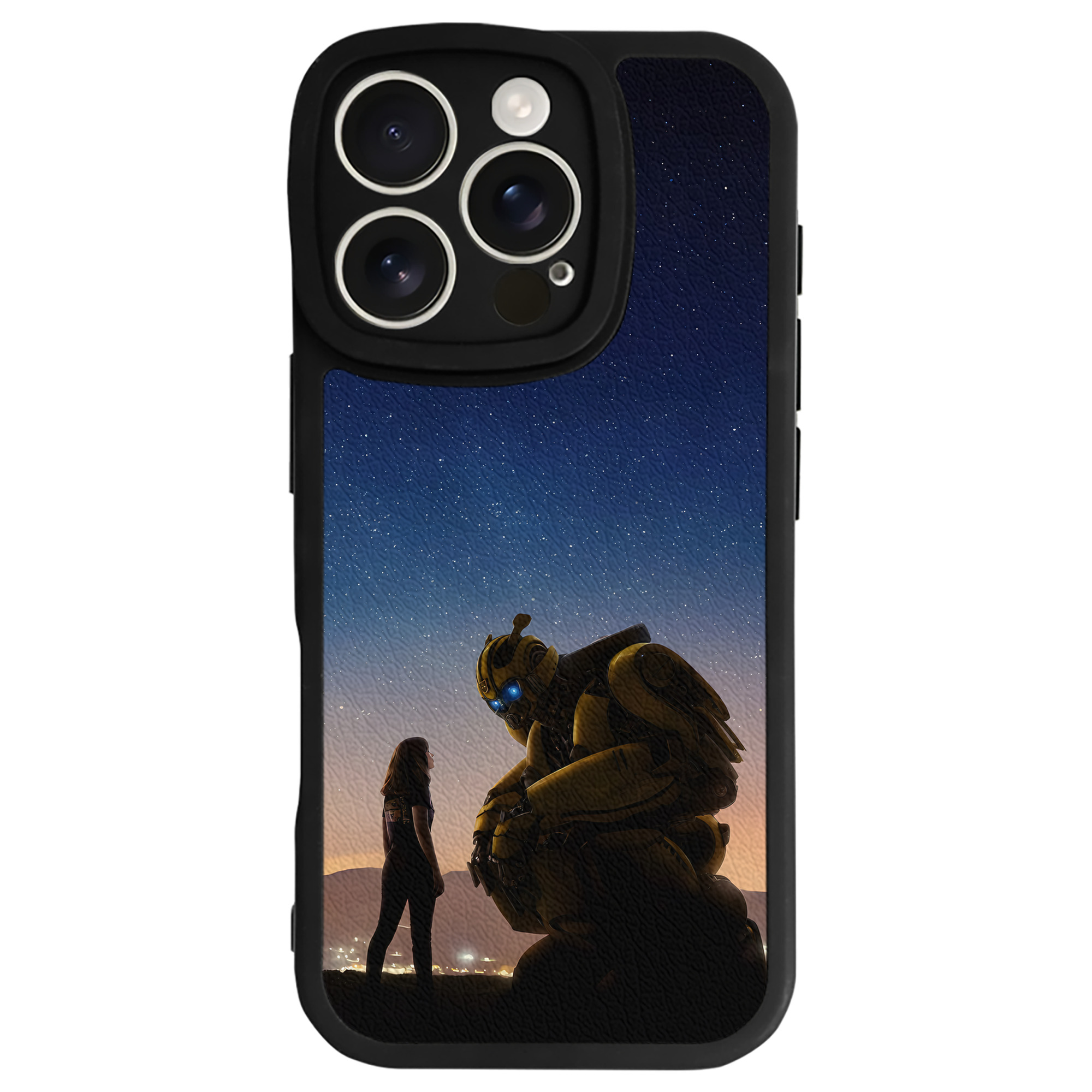 （画像用） Transformers トランスフォーマー 【iPhone 16シリーズ対応】シリコンスマホケース（レザー調） 材質：シリコン